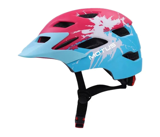 Motus Kask dziecięcy MTB czerwony - 1526321 - zdjęcie
